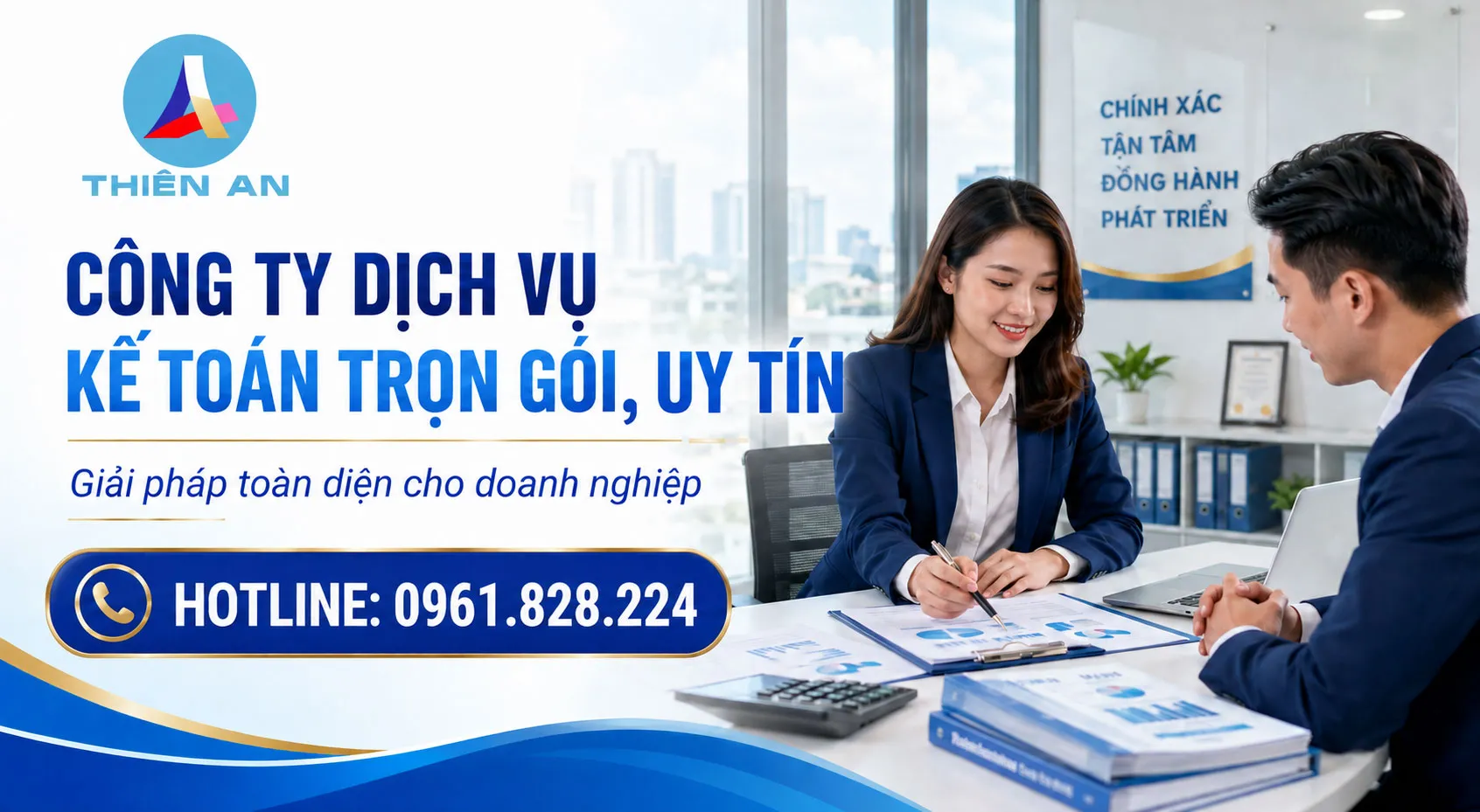 Kế Toán Thuế Thiên An là công ty cung cấp dịch vụ kế toán trọn gói, uy tín được nhiều doanh nghiệp tin tưởng lựa chọn.