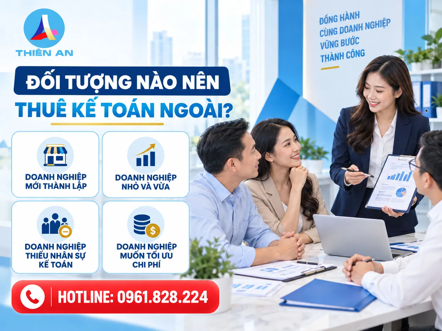 Dịch vụ kế toán ngoài tại Thiên An phù hợp với mọi loại hình doanh nghiệp.