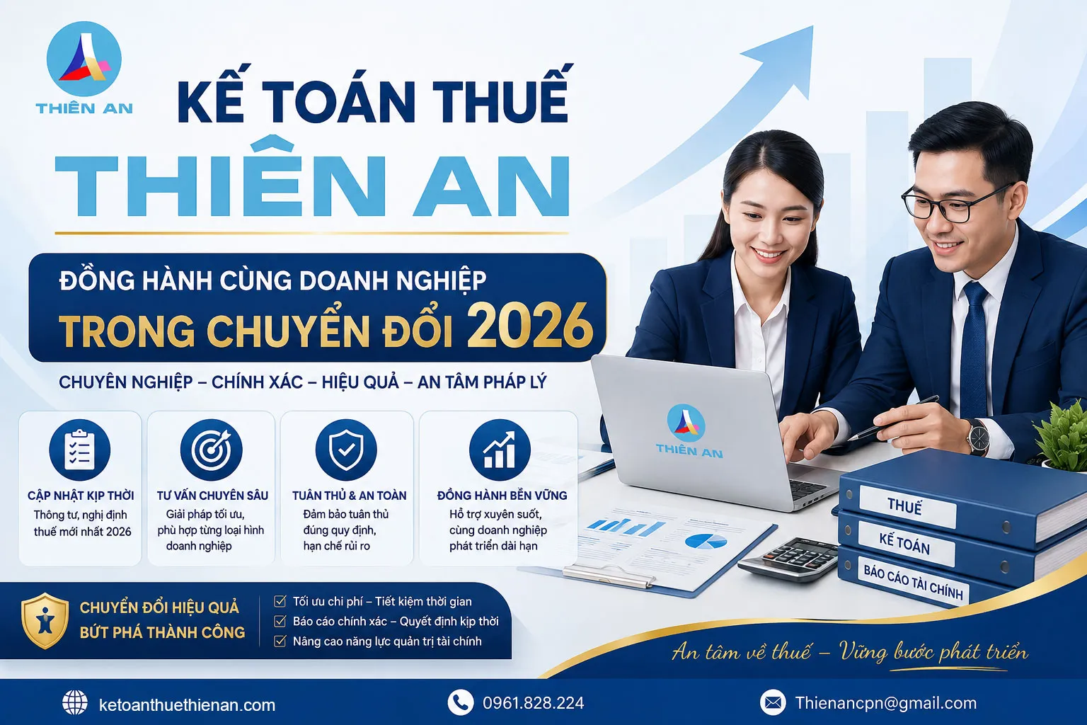 Kế Toán Thuế Thiên An - Chuyên nghiệp - Chính xác - Chuẩn pháp lý.
