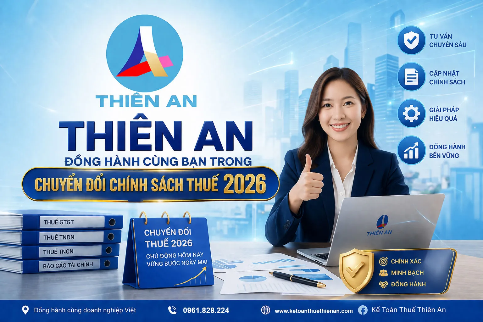 Kế Toán Thuế Thiên An tư vấn miễn phí cách tính thuế TNCN 2026 cho doanh nghiệp, người lao động và hộ kinh doanh.