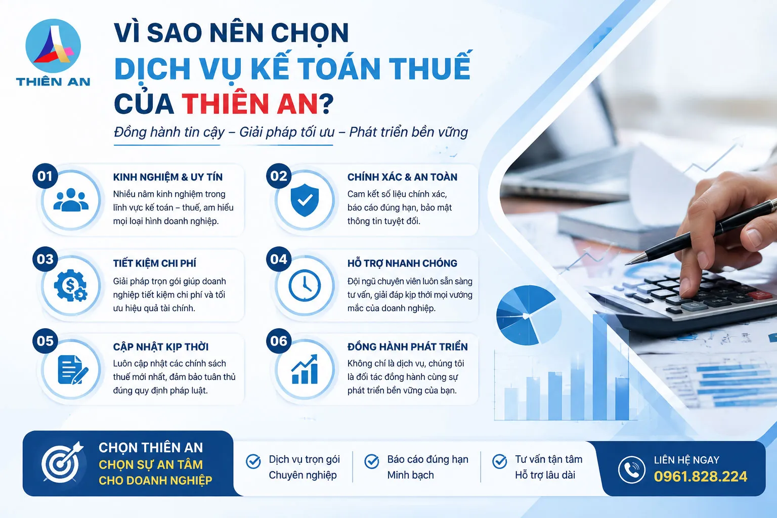 Chọn Kế Toán Thuế Thiên An - Chọn sự an tâm cho doanh nghiệp của bạn.