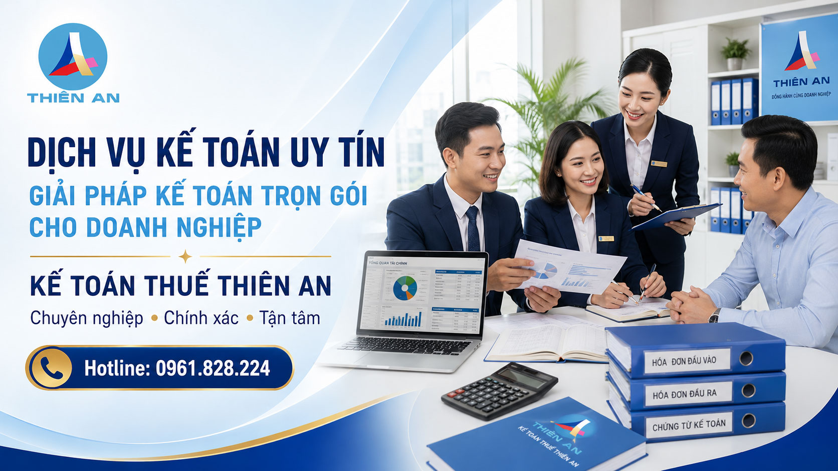 Dịch vụ kế toán uy tín - Giải pháp kế toán trọn gói cho doanh nghiệp
