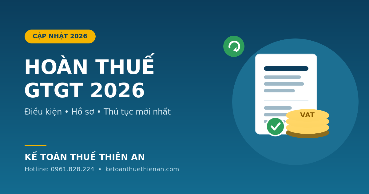 Hoàn Thuế GTGT 2026