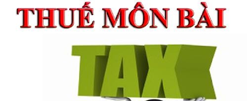 Thuế môn bài với văn phòng đại diện, văn phòng giao dịch