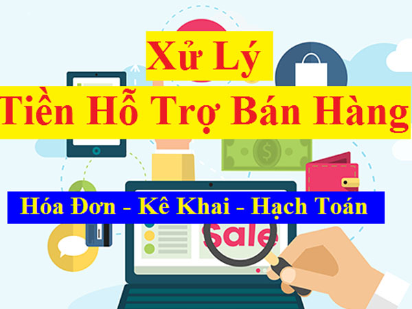  Cách xử lý khoản tiền hỗ trợ bán hàng cho NCC, Đại lý